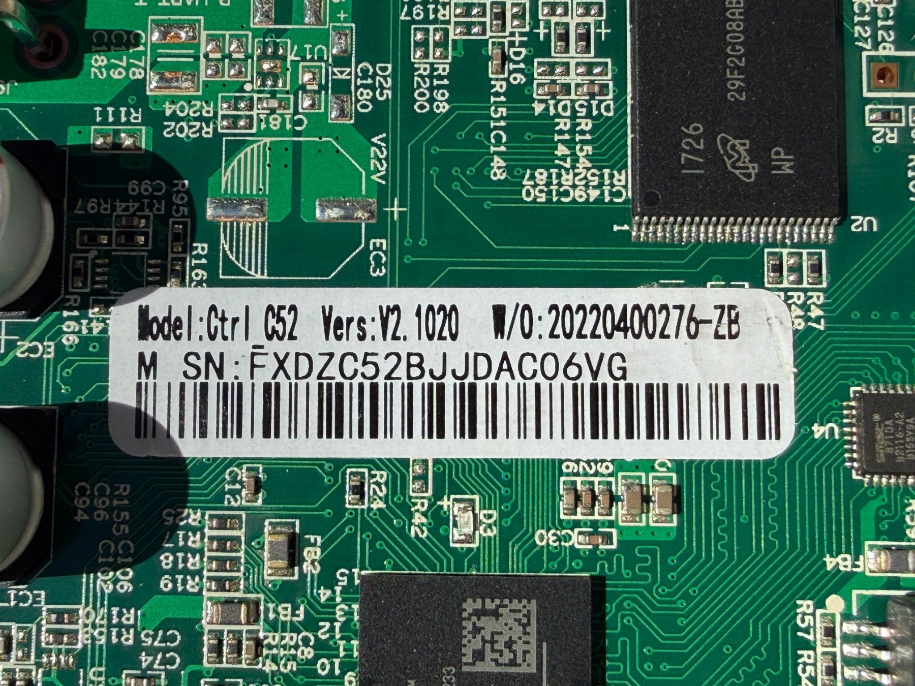 Bitmain Coin Miner: Bitmain CTRL C52 Antminer C52 Steuerplatine - NEU – Nuovo e nell'imballaggio originale da Vacallo venduto da cri_229f 2