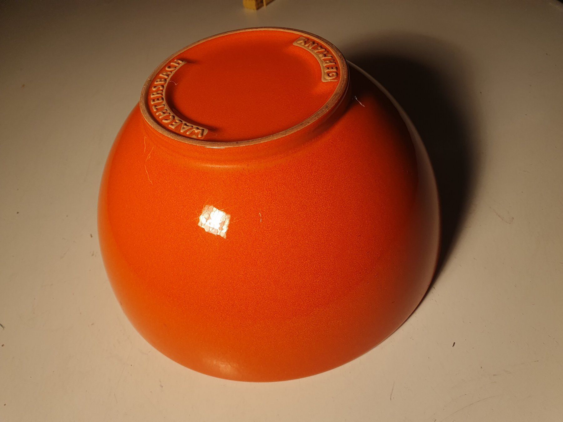 Ciotole: Salatschüssel Waechtersbach orange 23 cm – Usato da Zürich venduto da loosebone 3