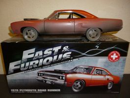 Plymouth RR 70er"Swiss Muddy-Finish"1:18