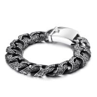Edelstahl Armband Herren Massiv Chain