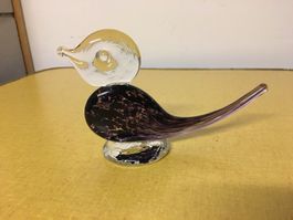 Schöner Glasvogel, Dekorationsvogel, Sarner Cristal HandMade