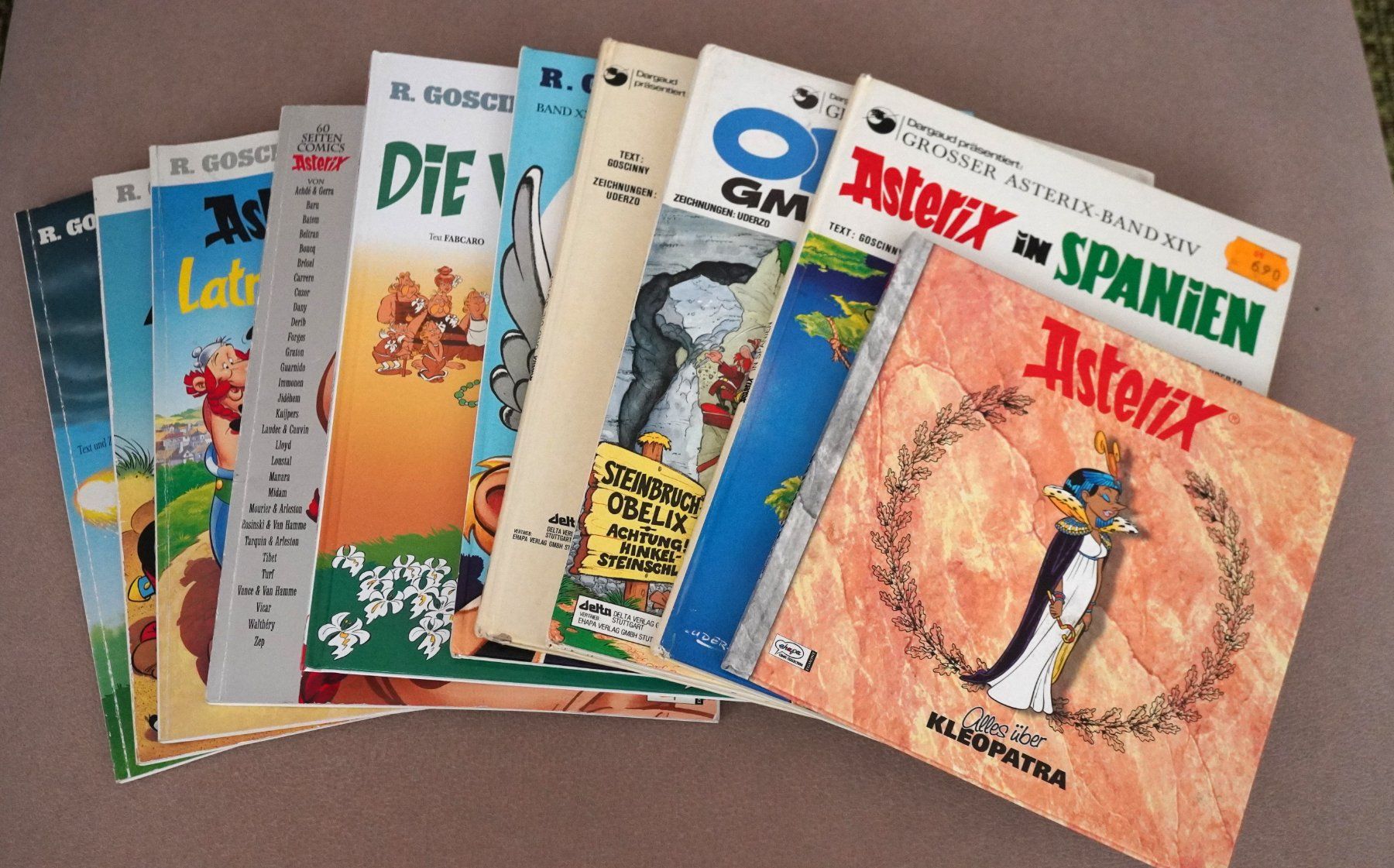 Fumetti: Asterix Sammlung 11 stk. – Usato da Worb venduto da worb01
