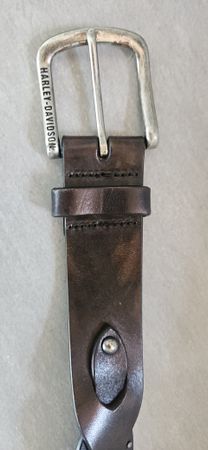 Harley Davidson Ledergürtel, Grösse L, Top Zustand!