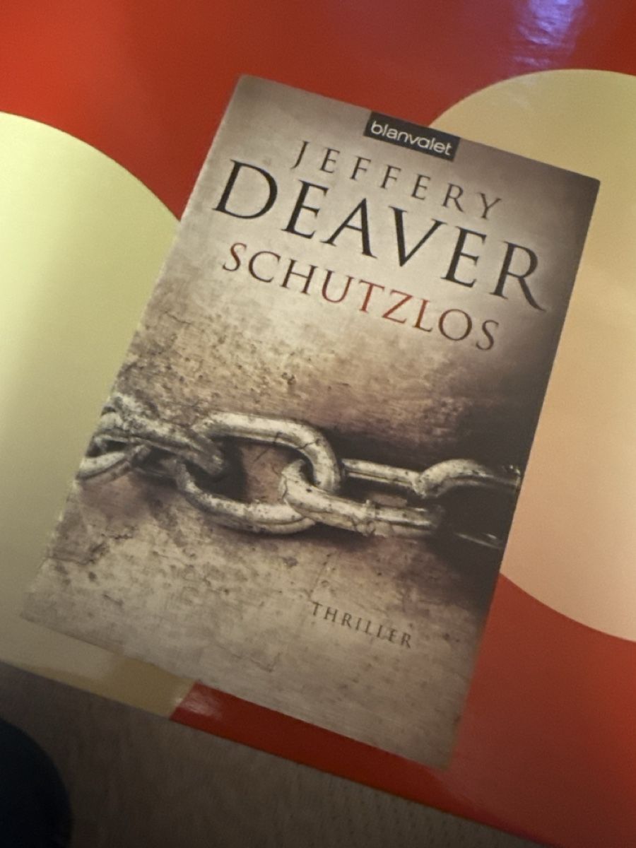 Bücher: Jeffery Deaver - Schutzlos Thriller, – Gebraucht aus Zürich von Krikri21