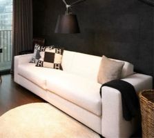 Stylish Cream Sofa bed , 3-Seater, Modern Design, almost New