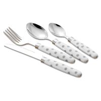 Besteck LIANA, Besteckset 24-tlg Weiss