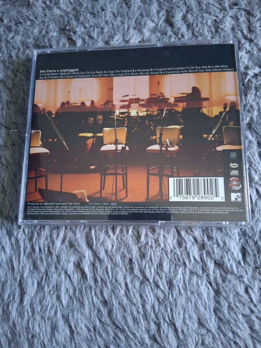 CD: THE CORRS       UNPLUGGED       CD – Usato da Wetzikon ZH venduto da Ramones01 1