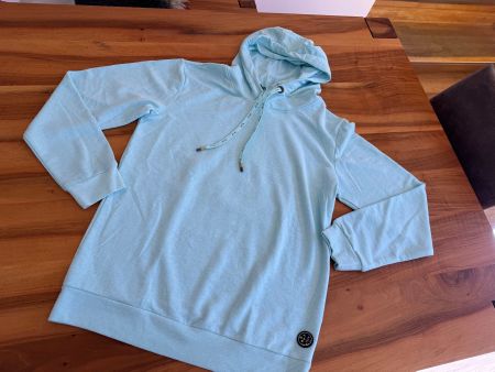 Kapuzenpullover Maui and Sons hellblau Top Zustand Gr. S