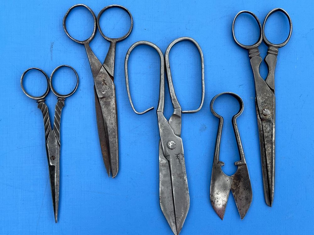 5 antike Scheren 10 bis 16 cm museal (Gebraucht) in Unterengstringen ...