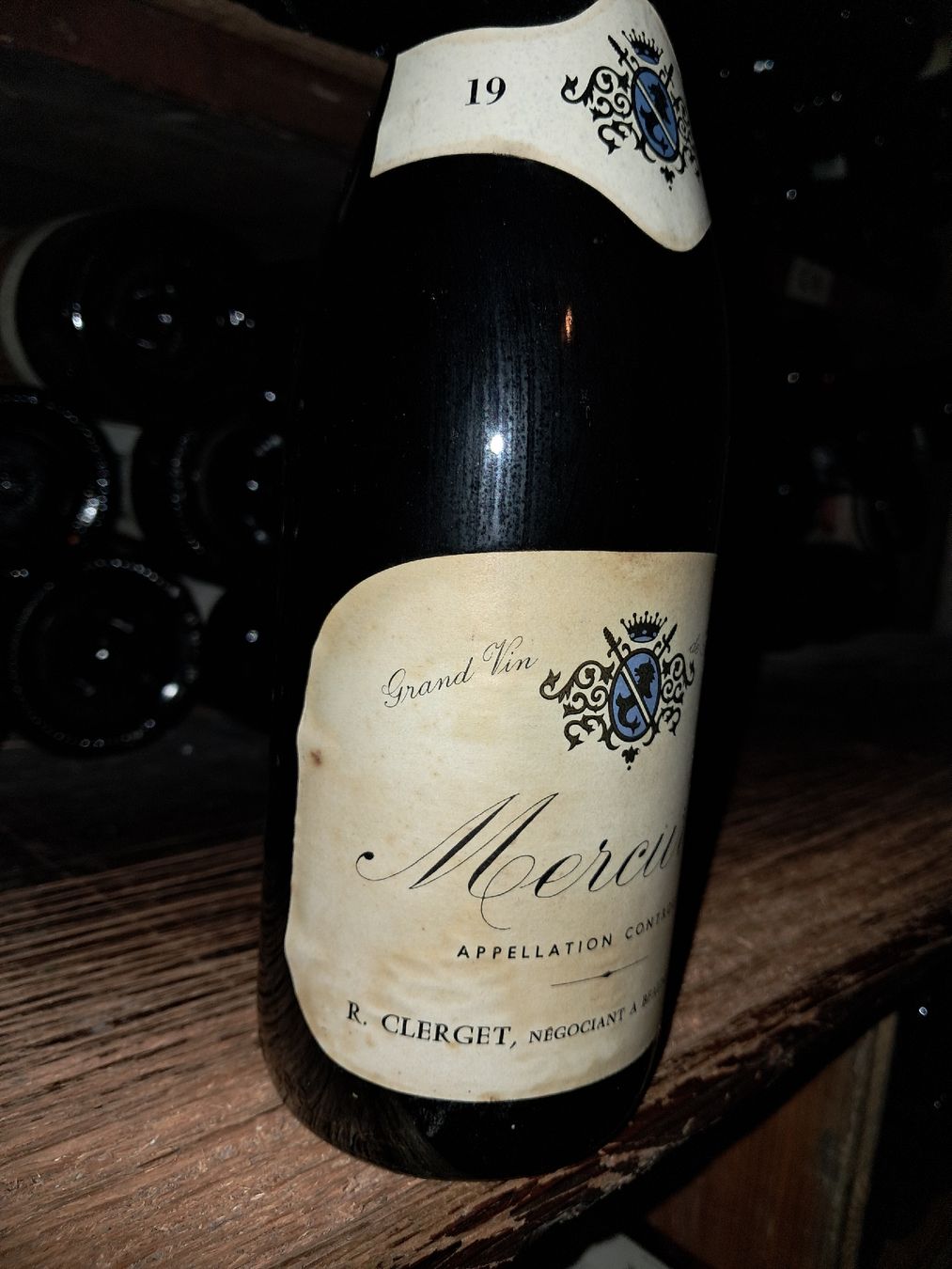 Vino: Mercurey Bourgogne 1981 – Nuovo e nell'imballaggio originale da Le locle venduto da juliensaran 1