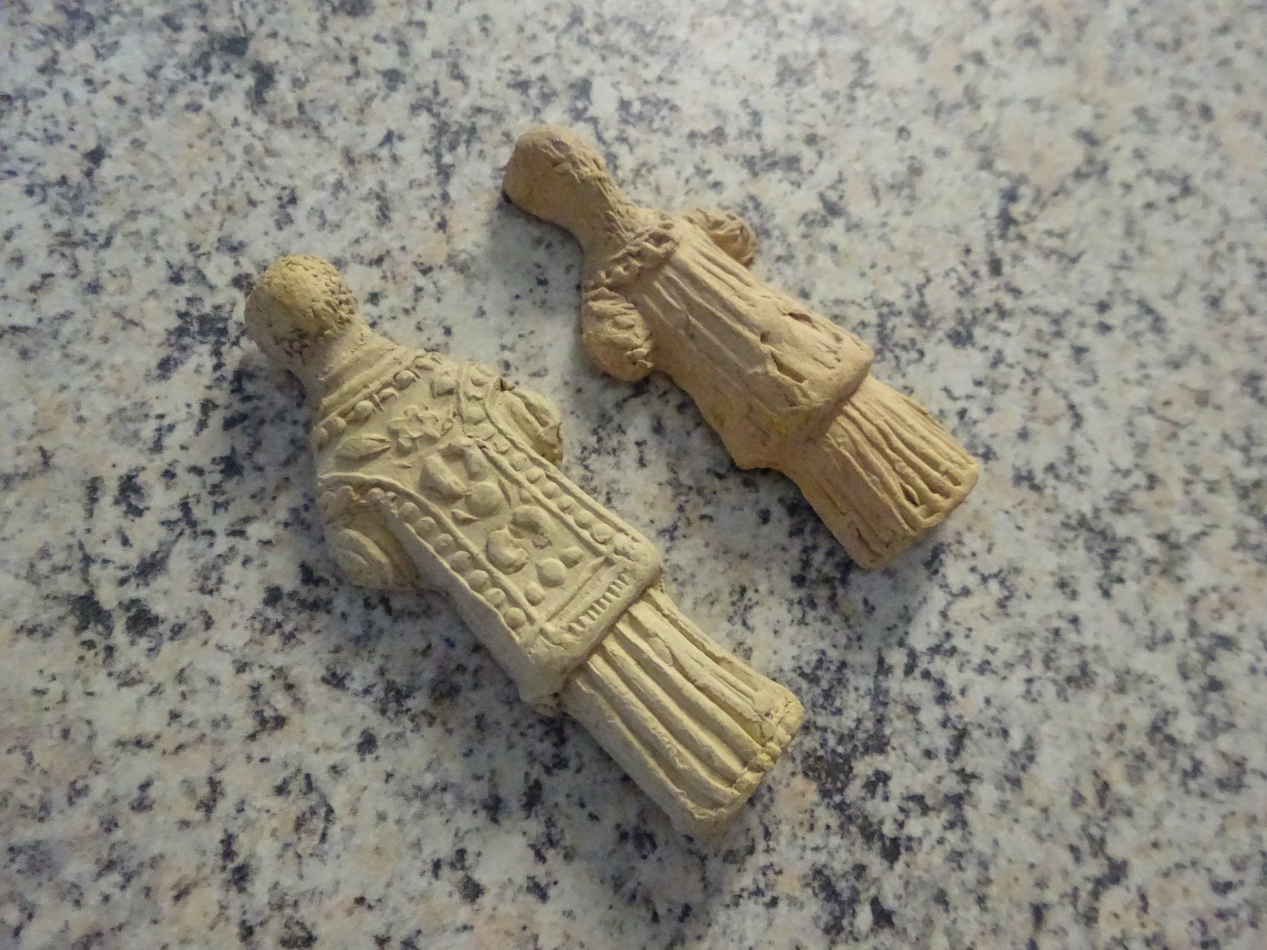 Statuette: Schabfiguren Heiliger Reliquie / Einsiedeln – Usato da Esslingen venduto da eintagammeer 2