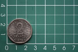 währung francaise 2 francs 1979