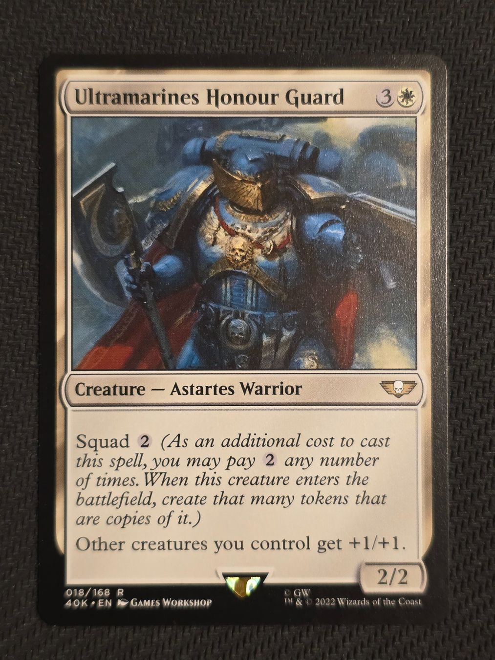 Magic The Gathering Carte collezionabili: Ultramarines Honour Guard  -  MTG – Usato da Zürich venduto da Semagets