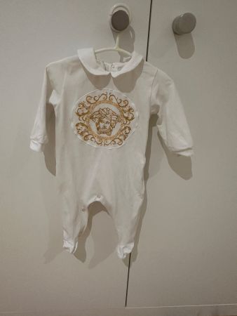 Versace Baby Body weiss Gr. 62 (3-6M)