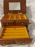 Boîte à Bijoux en Bois – Style Vintage avec Rangement  