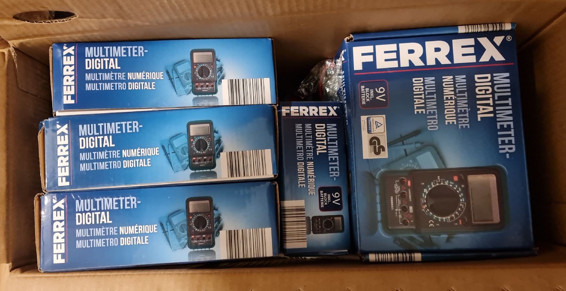 Ferrex Misurare: Ferrex digital Multimeter in OVP – Nuovo e nell'imballaggio originale da Horw venduto da Arta20000 4
