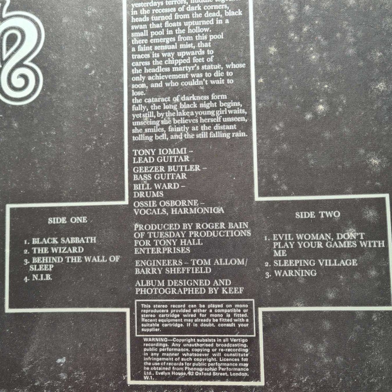 Dischi in vinile: LP - Black Sabbath – Usato da Basel venduto da Solarbebop 2