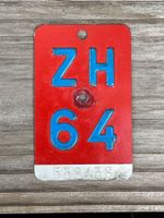 Velonummer ZH 64