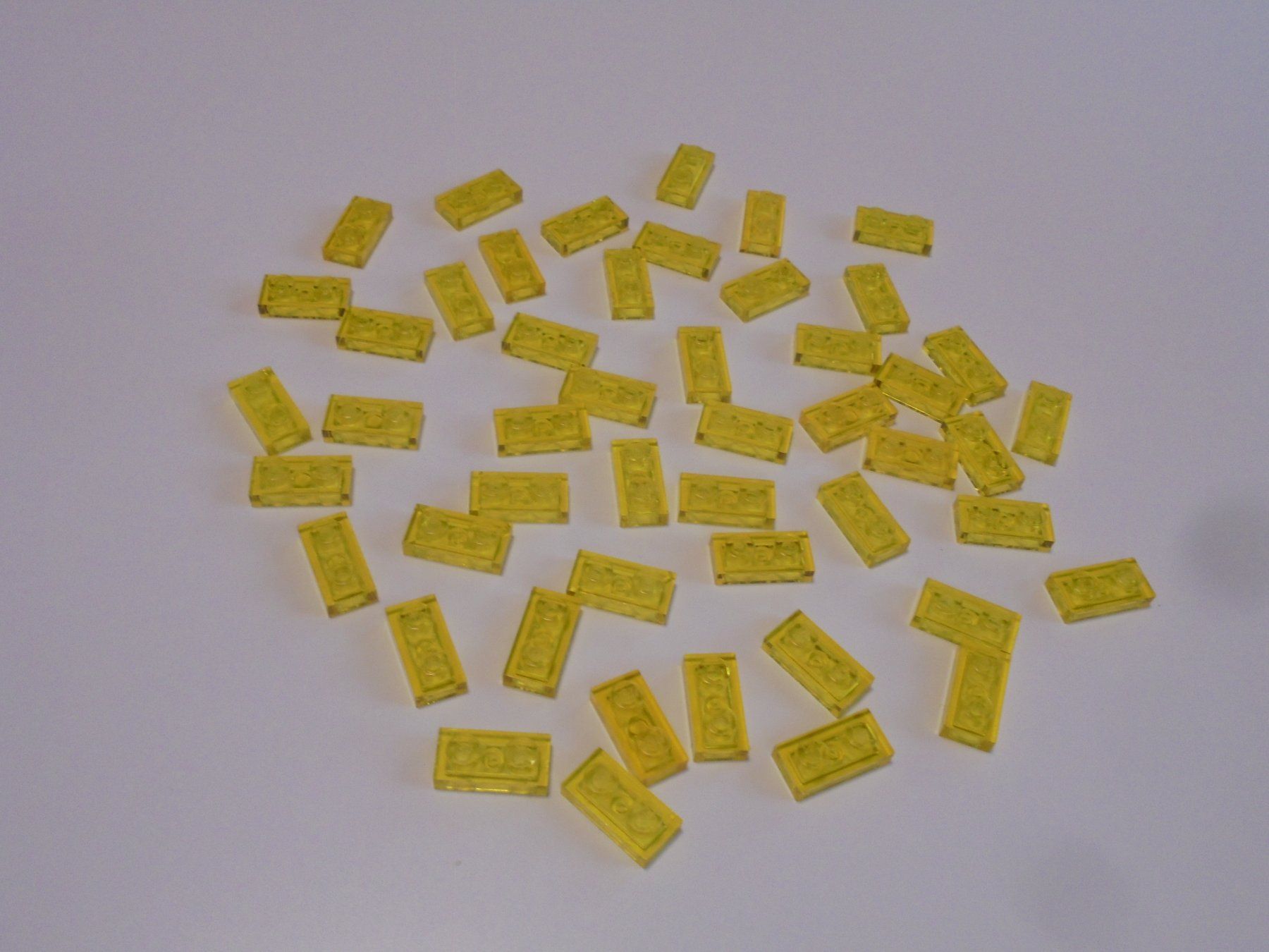 Lego Giocattoli: LEGO - GELBE - TRANSPARENTE - PLÄTTLI - 2 X 1 – Usato da Gelterkinden venduto da ajdt4