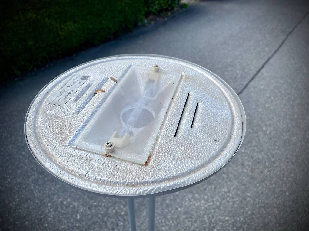 Lampade: Moderner Deckenfluter Stehlampe Silber Matt – Usato da Chur venduto da jol_knw6 1