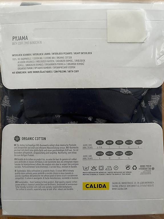 Pigiama & Simili: Calida Pyjama für Junge 92/98 – Nuovo e nell'imballaggio originale da St. Gallen venduto da Bhallo01 1
