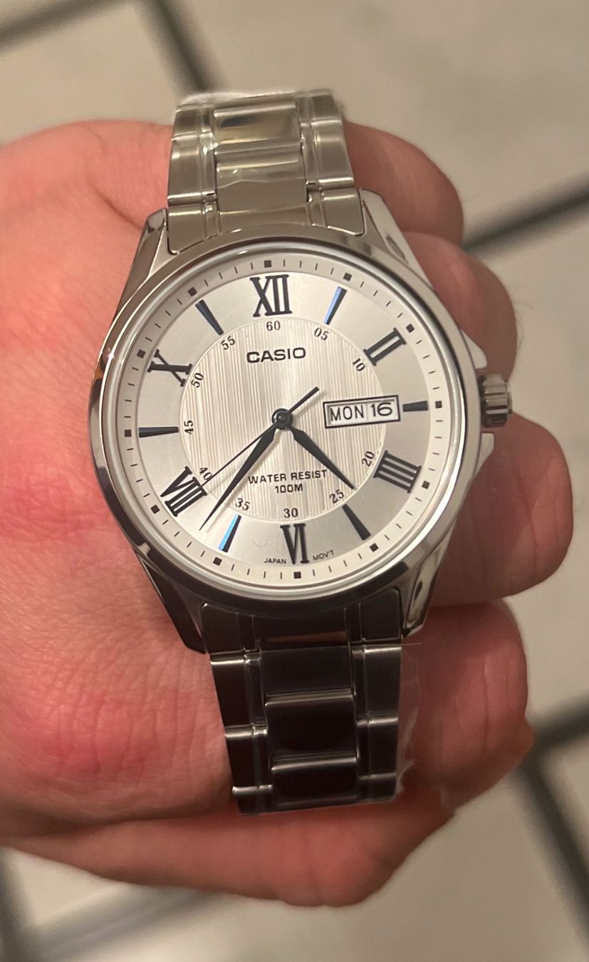 Casio Orologi: Casio Armbanduhren MTP-1384D-7A2VDF – Nuovo e nell'imballaggio originale da Adlikon b.Regensdf venduto da GPITIME 2