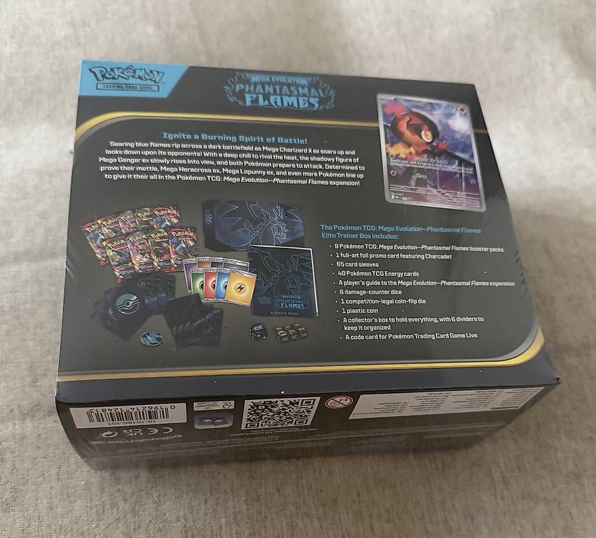 Carte collezionabili: Pokemon ETB Phantasmal Flames Englisch  – Nuovo e nell'imballaggio originale da Emmen venduto da kat_ltp2 1