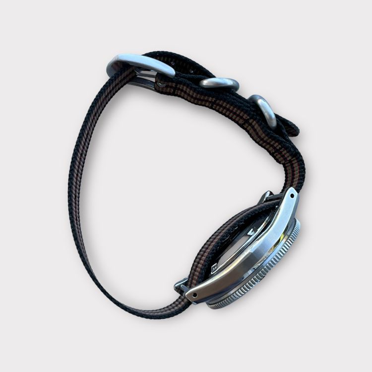 Zulu Strap Seat Belt Armband 22 mm 0354 Goldfinger Kaufen auf Ricardo