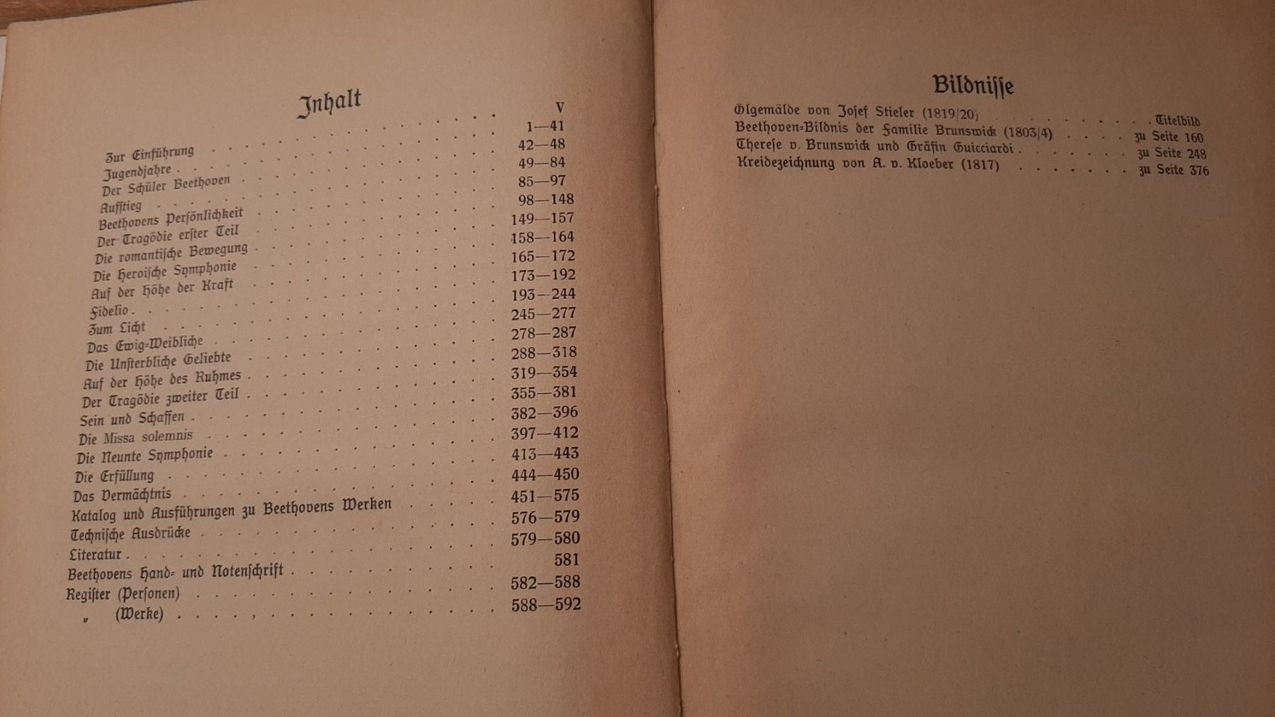 Livres: Biographie Beethoven, 1920 – D'occasion à Kriens par honig01 3