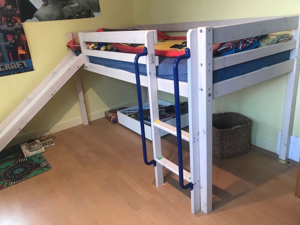 Kinderbett mit Rutsche Marke Jysk Kaufen auf Ricardo