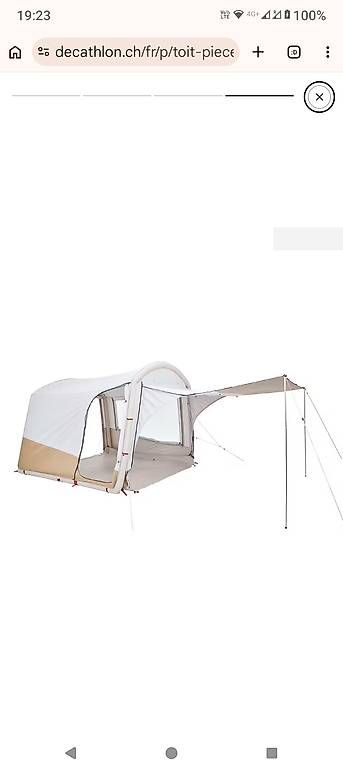 Zelte: Tente Decathlon pour fourgon – Gebraucht aus La Sagne VD von eclectus 2
