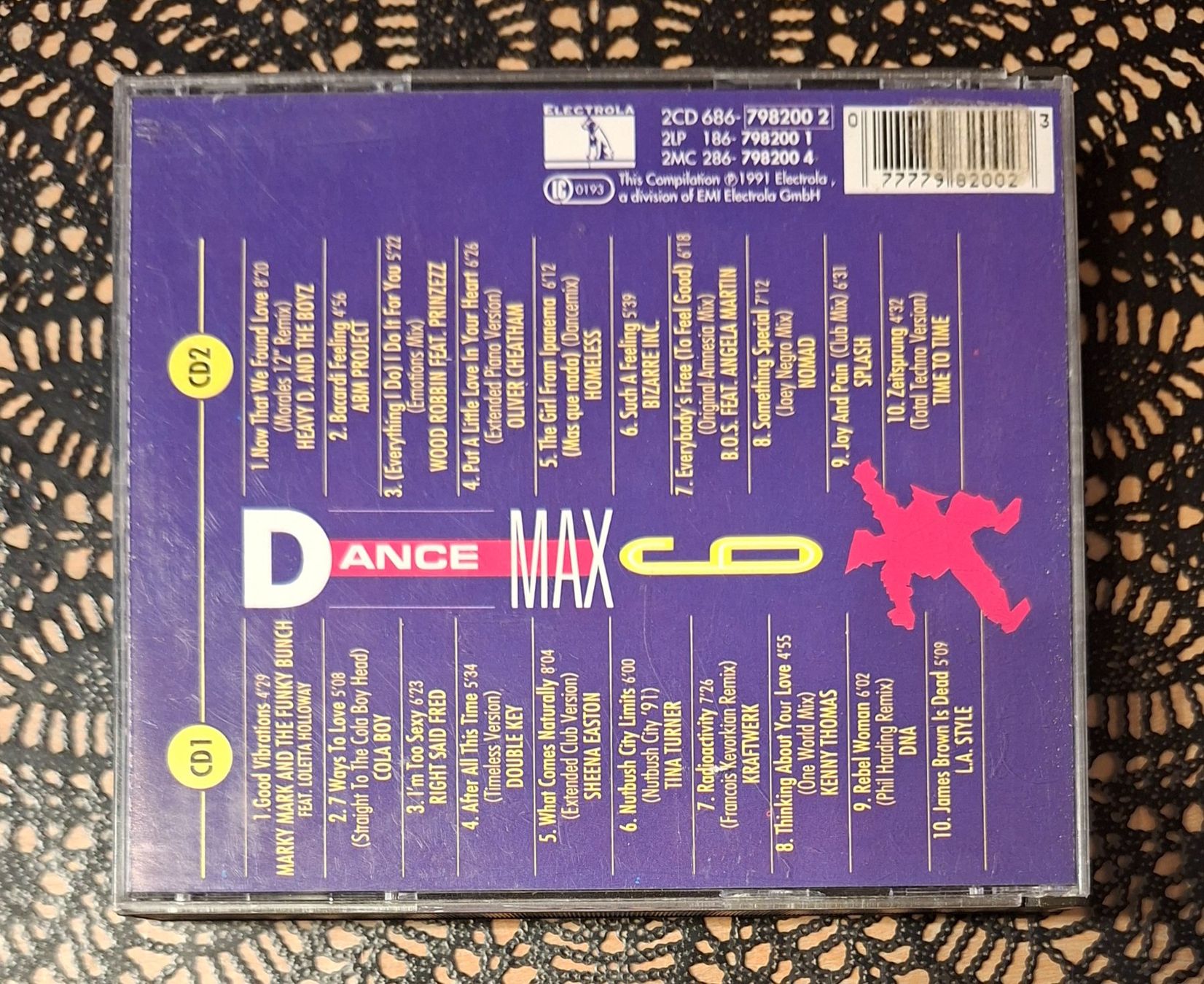 CDs: Dance Max 6, Dance Pop Compilation Sampler 2CD 1991 – Gebraucht aus Schönenberg TG von Gregolino76 1