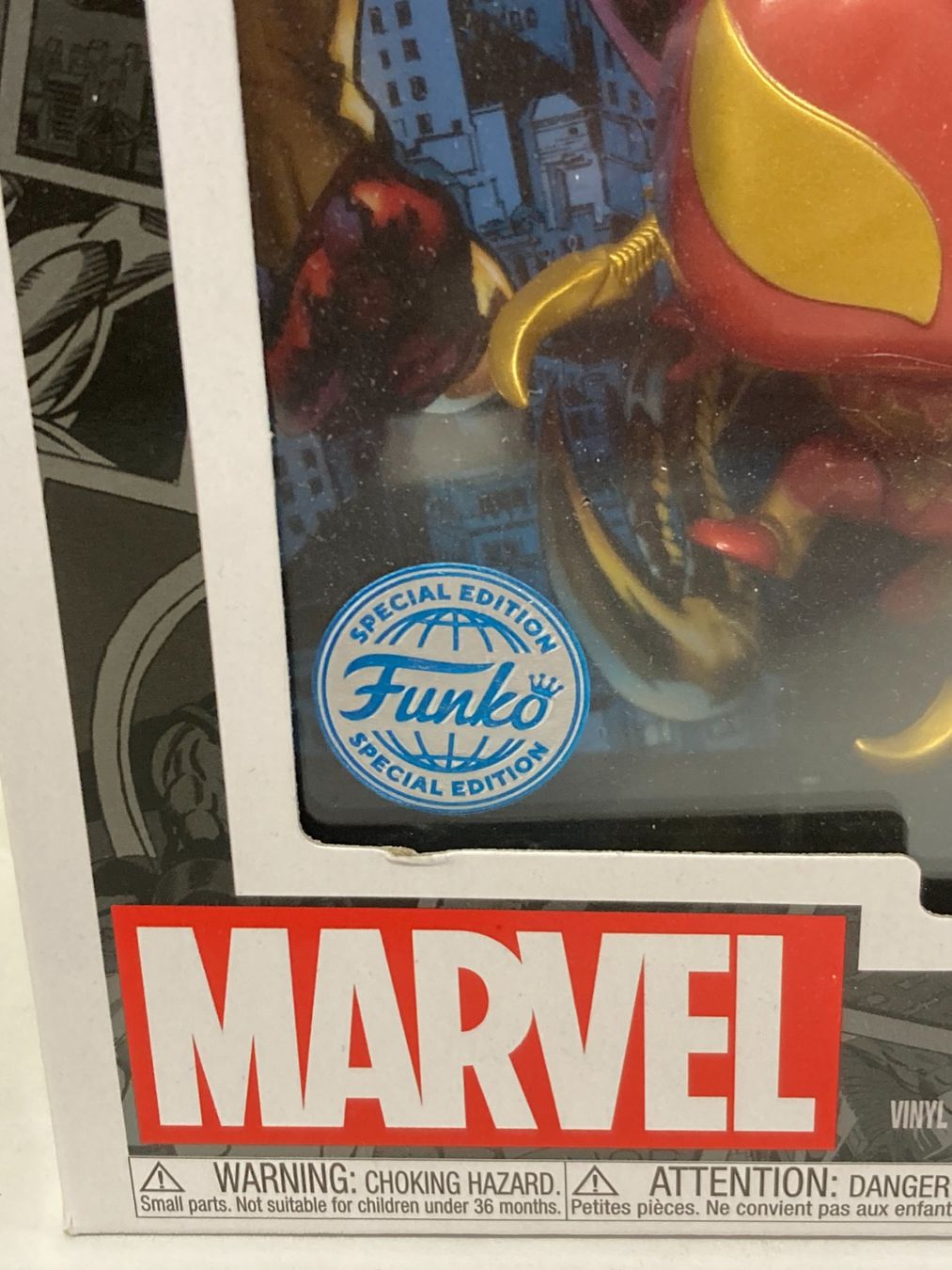 Funko Statuette: FUNKO POP! MARVEL COMIC COVERS # 67 IRON SPIDER special edit – Nuovo e nell'imballaggio originale da Vezia venduto da Aquarius_Age 3