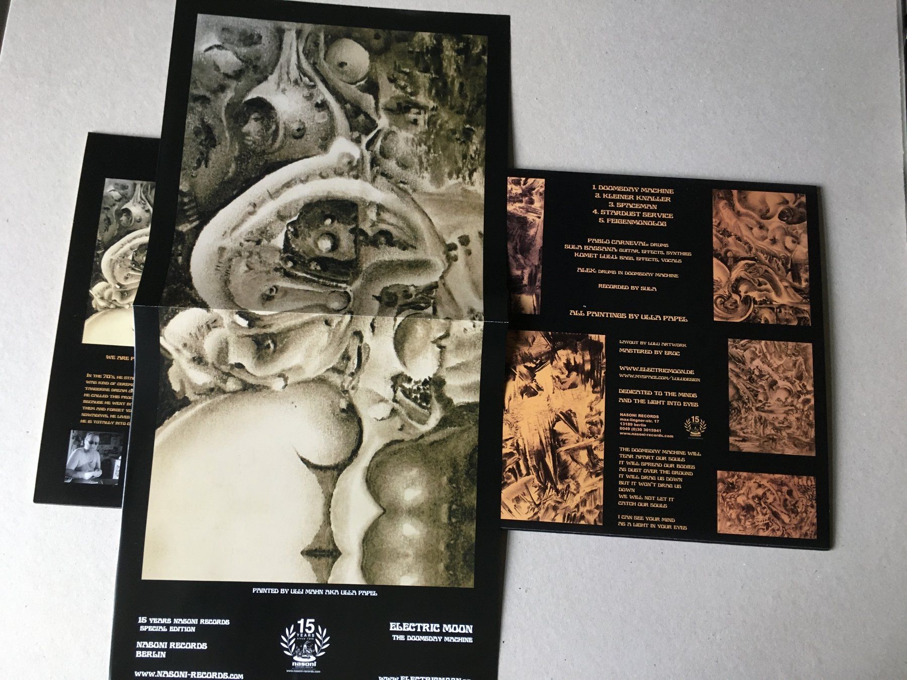 Dischi in vinile: Electric Moon ‎– Doomsday Machine 2xLP Psychedelic Rock – Usato da Berneck venduto da rye7778 3