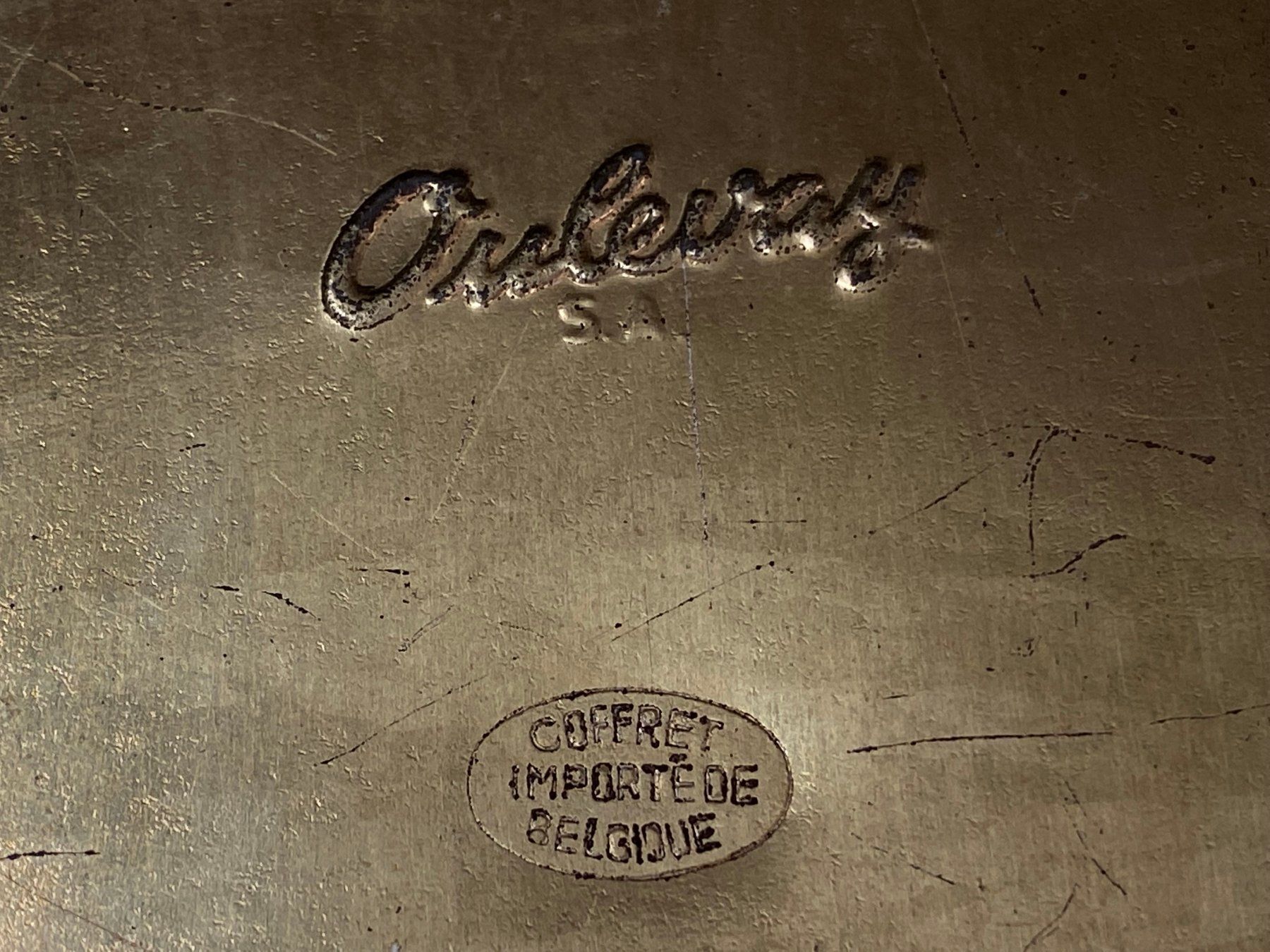 Barattoli: Vintage Blechdose "Oulevay SA", Made in Belgium – Usato da Schaffhausen venduto da VintageCity 7