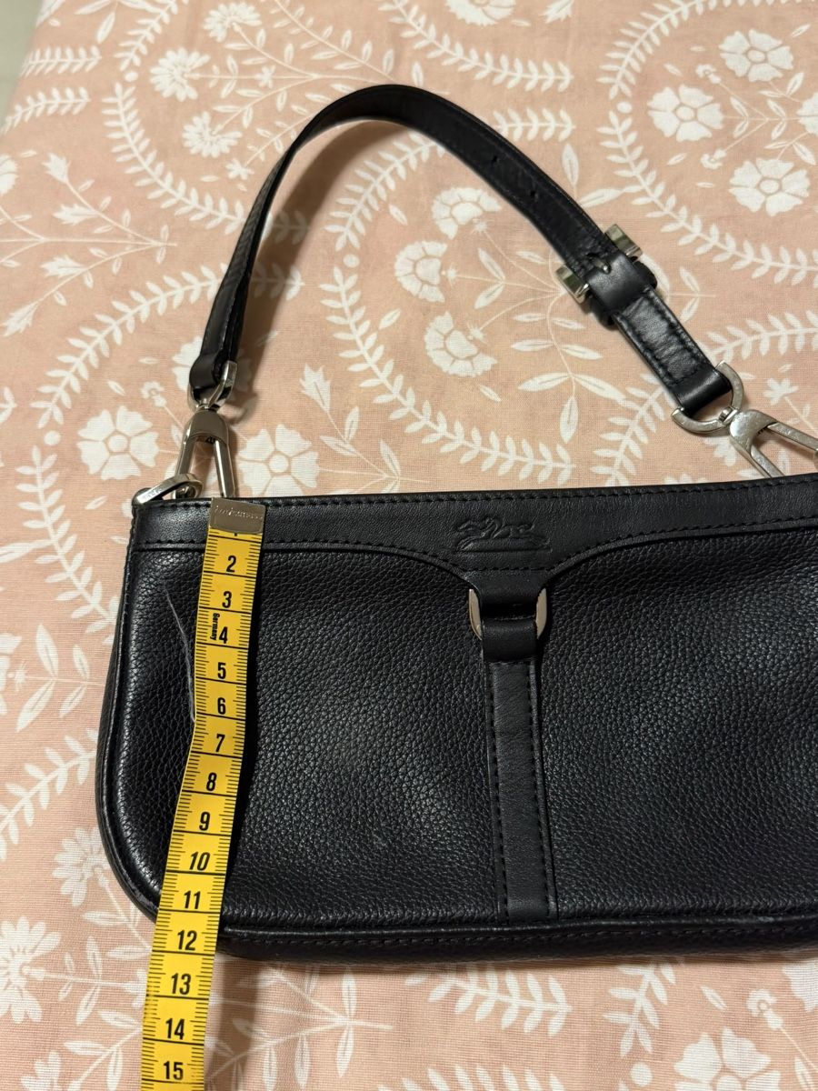 Longchamp Borse da donna: Sac Longchamp cuir noir  – Usato da Sierre venduto da A-T-A 2