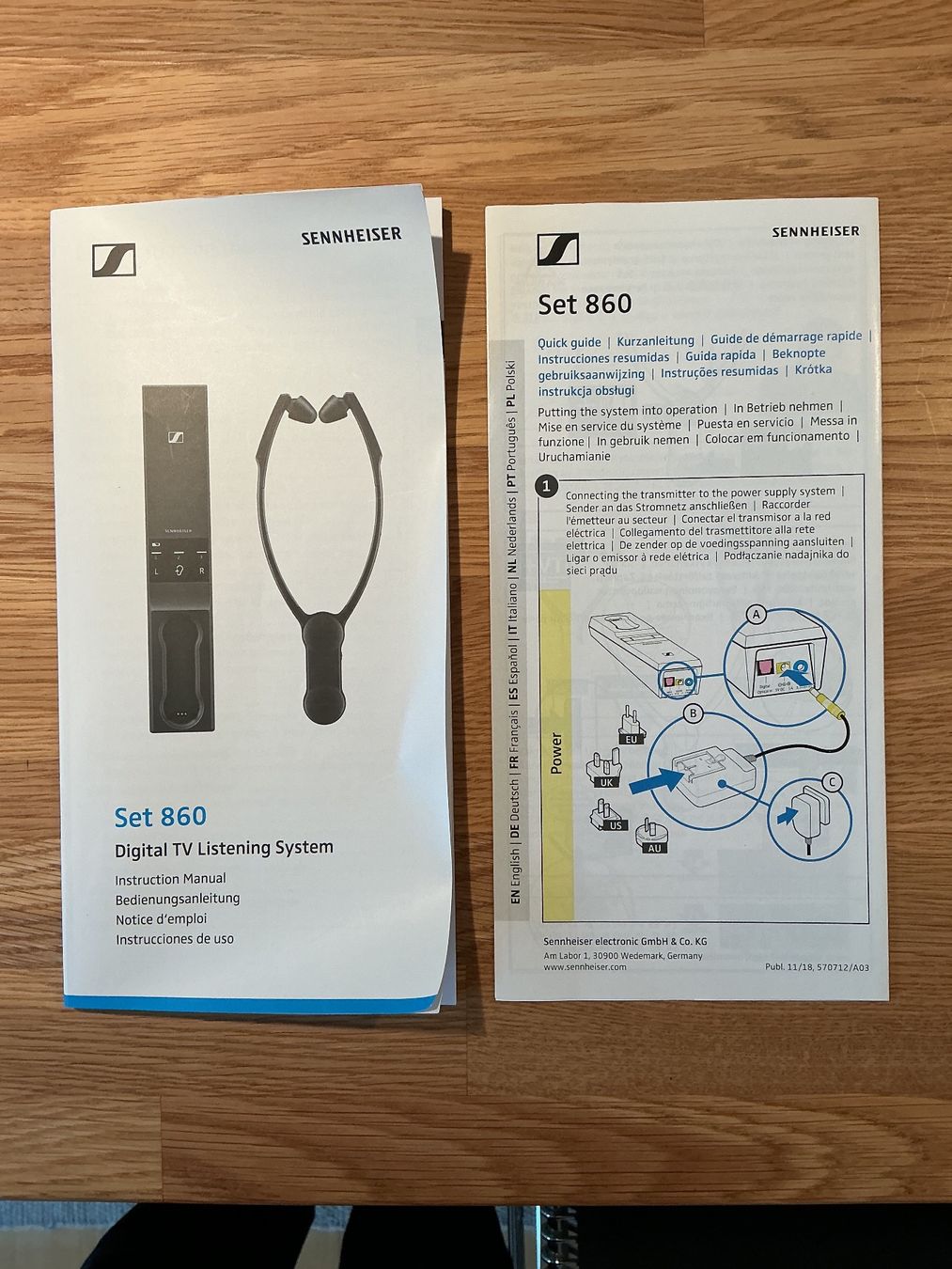 Attrezzature mediche: Sennheiser Set 860 Digitales TV-Hörsystem – Usato da Winterthur venduto da EstherR
