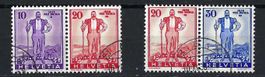 1936, PRO PATRIA BLOCK, AUSCHNITTE 0, RÜCKS. GUMMI **, Ia