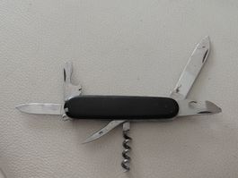 Victorinox Spartan Taschenmesser schwarz gebraucht 