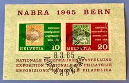 Nr.W 38 Vollstempelt Bern 1959 Briefmarkenausstell