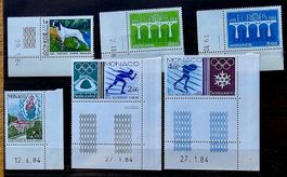 MONACO coins datés ** 1984