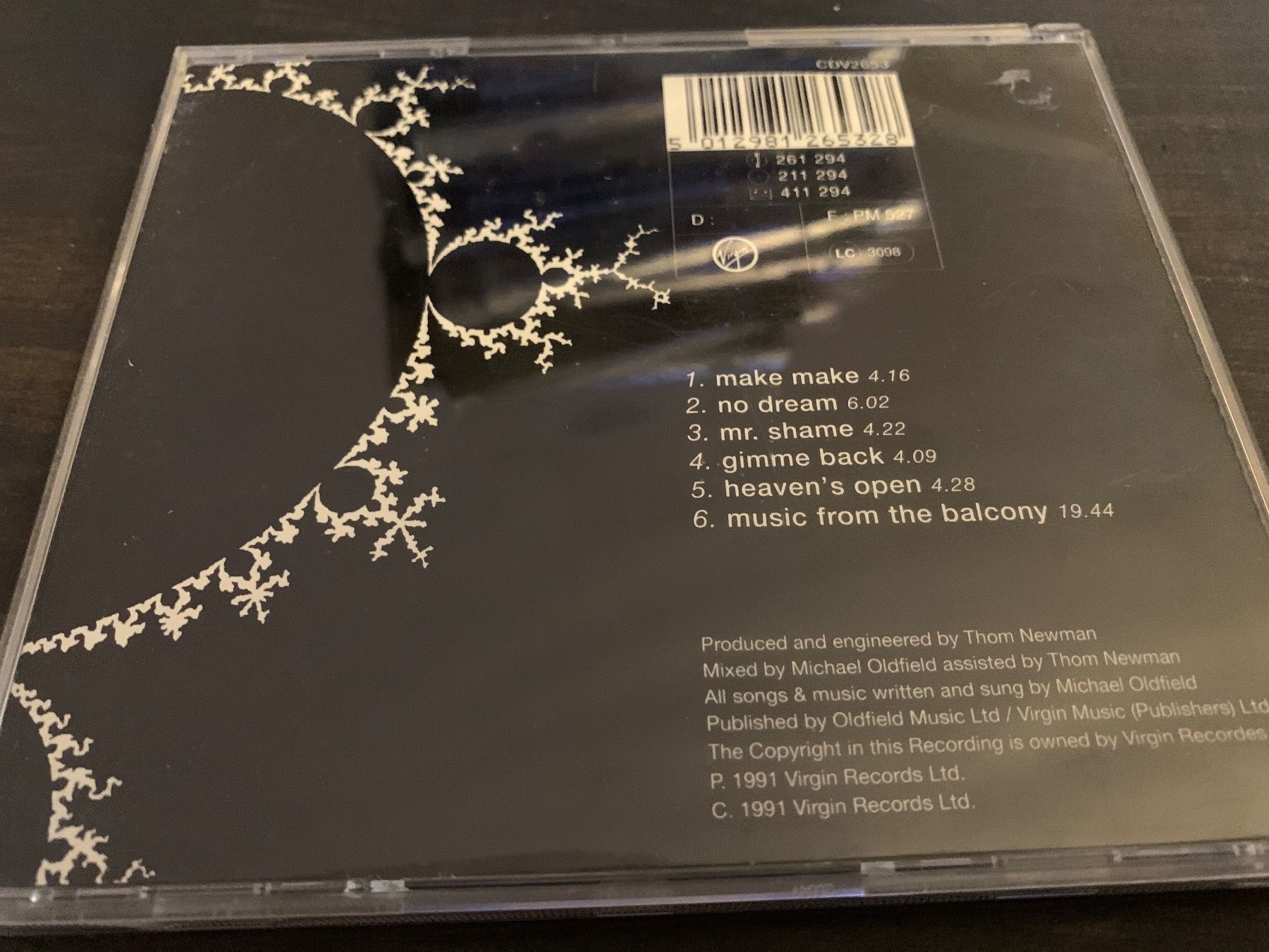 CD: Michael Oldfield - Heavens open (1991) – Usato da Dübendorf venduto da Troll_88 1