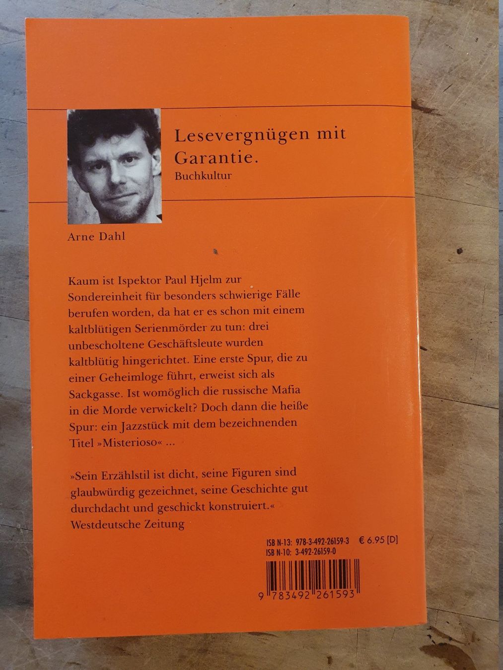 Libri: Misterioso Arne Dahl Piper – Usato da Zürich venduto da loosebone 2