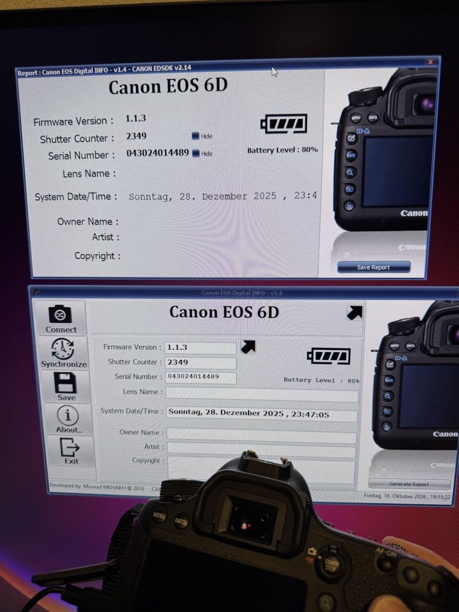 Canon Fotocamera: Canon EOS 6D Body – Usato da Zofingen venduto da dDawge 9