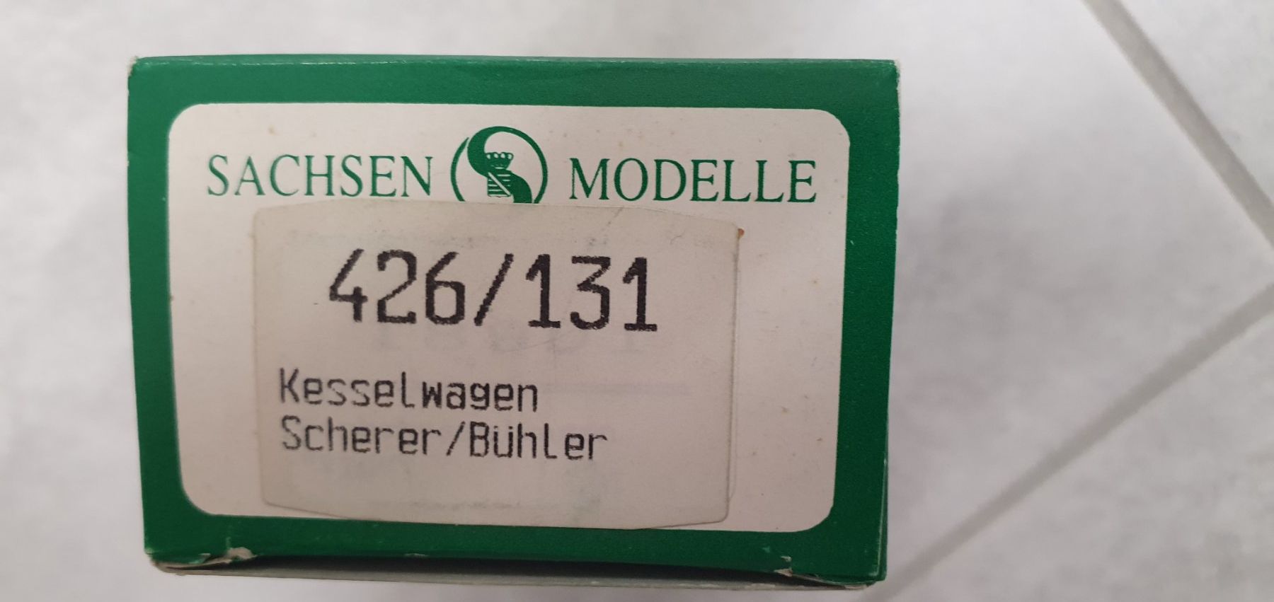 SBB/CFF/FFS Modelleisenbahnen: Sachsenmodelle 426/131 Kesselwagen – Neu (gemäss Beschreibung) aus Würenlos von juruth 2