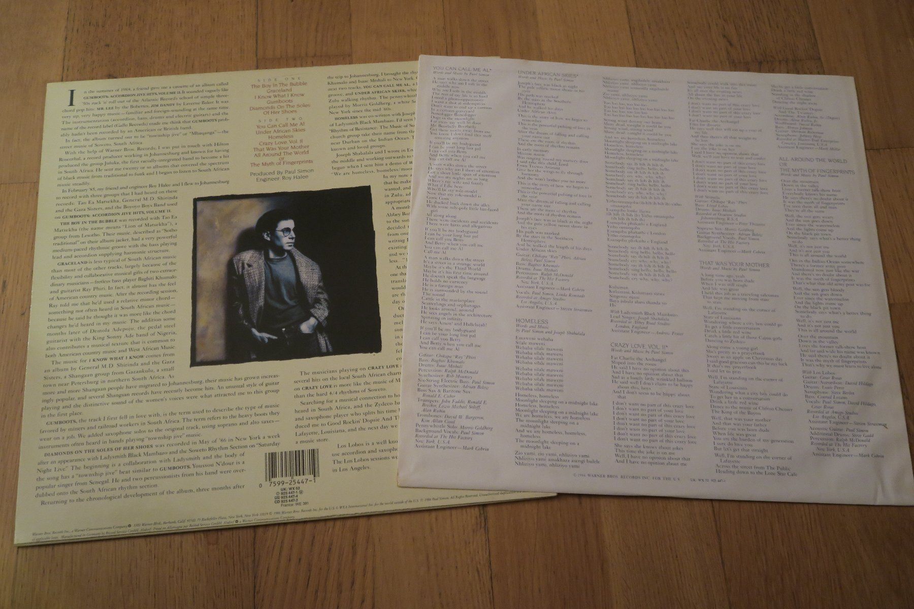 Schallplatten: Paul Simon – Graceland – Gebraucht aus Thun von Karibu70 2
