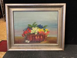HUILE SUR PANNEAU SIGNÉE