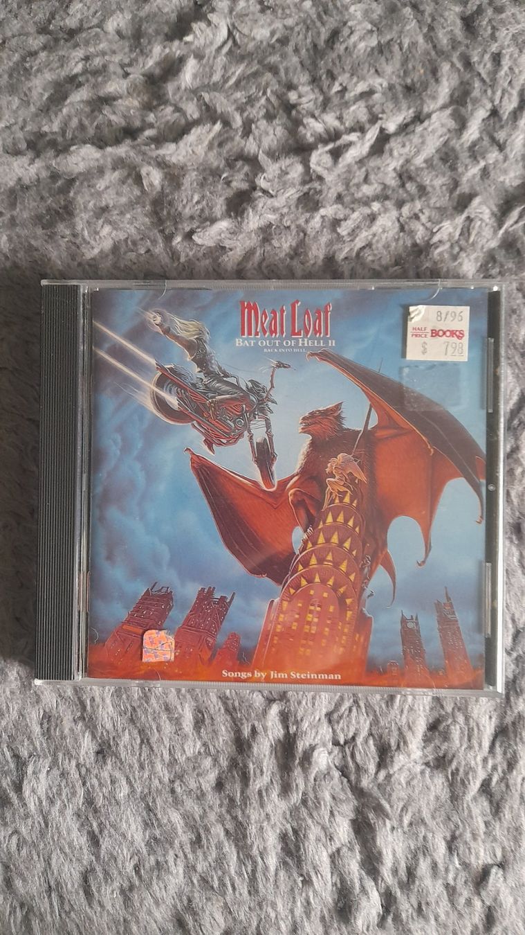 CD: MEAT LOAF   BAT OUT OF HELL II    CD – Usato da Wetzikon ZH venduto da Ramones01