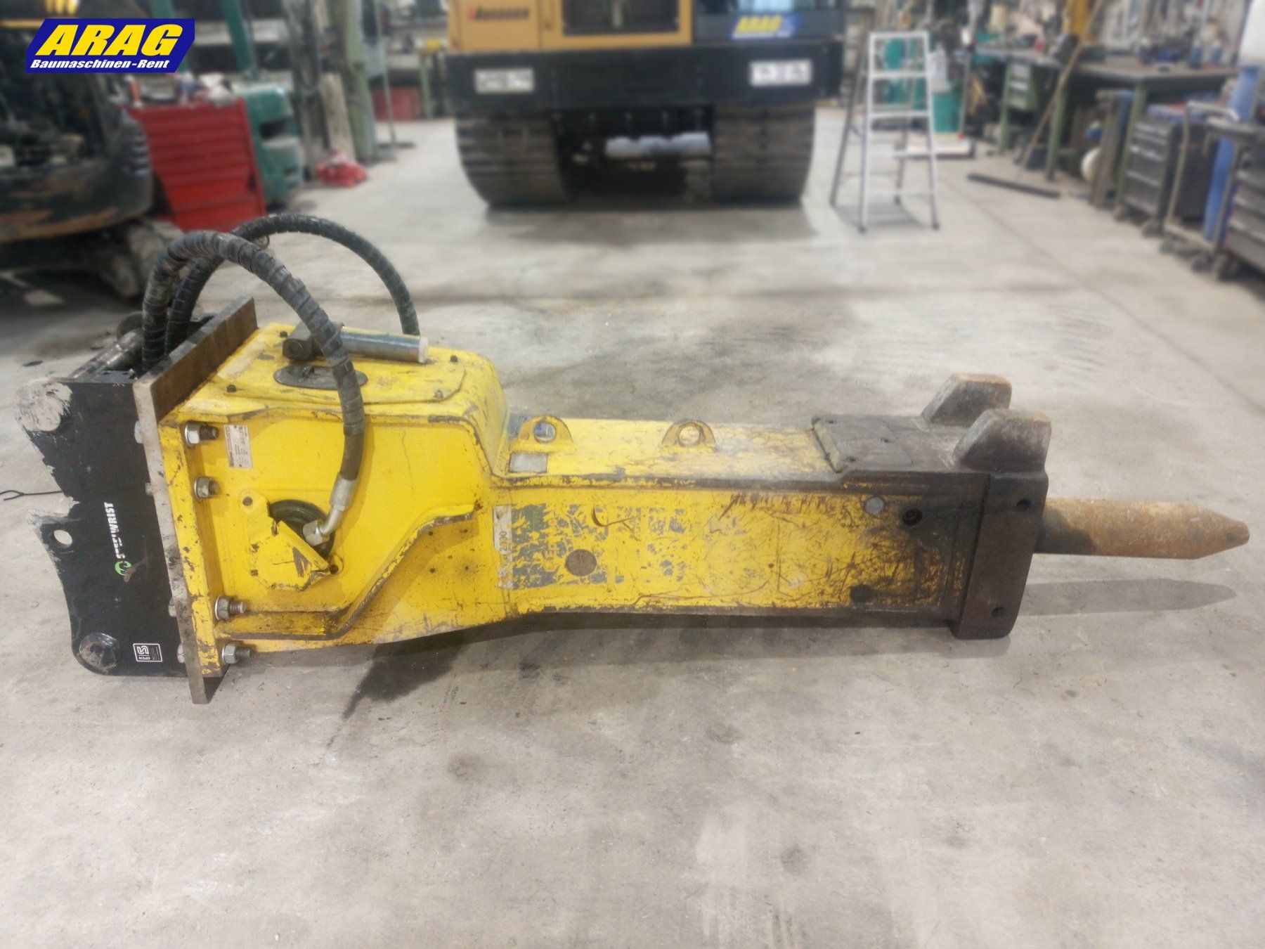 Atlas Copco Alle Werkzeuge: Epiroc / Atlas Copco HB2000 Abbauhammer – Gebraucht aus Hasle LU von Arag08