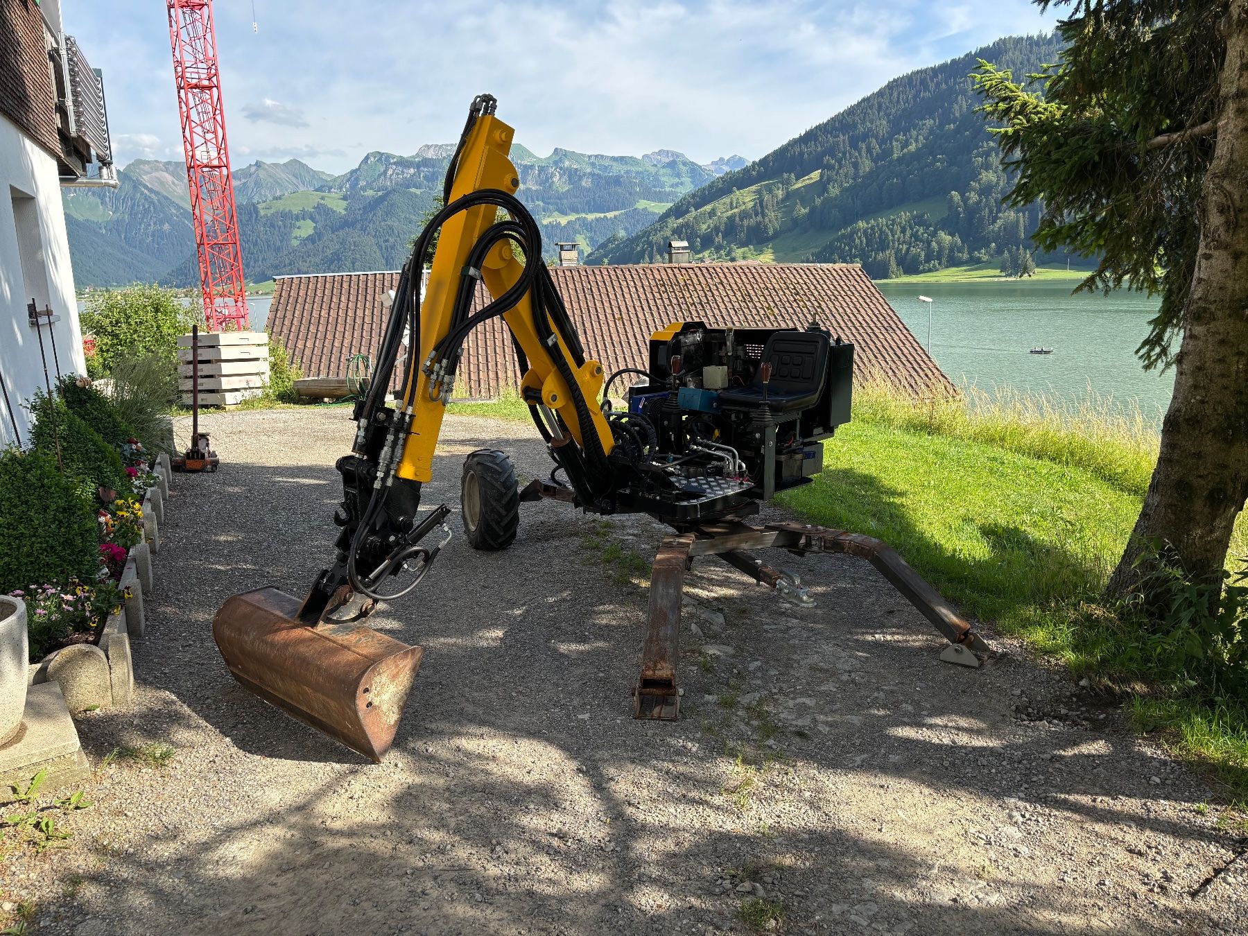 Excavateurs: Schreitbagger Eigenbau Menzi muck – D'occasion à Euthal par gueschtel72 2